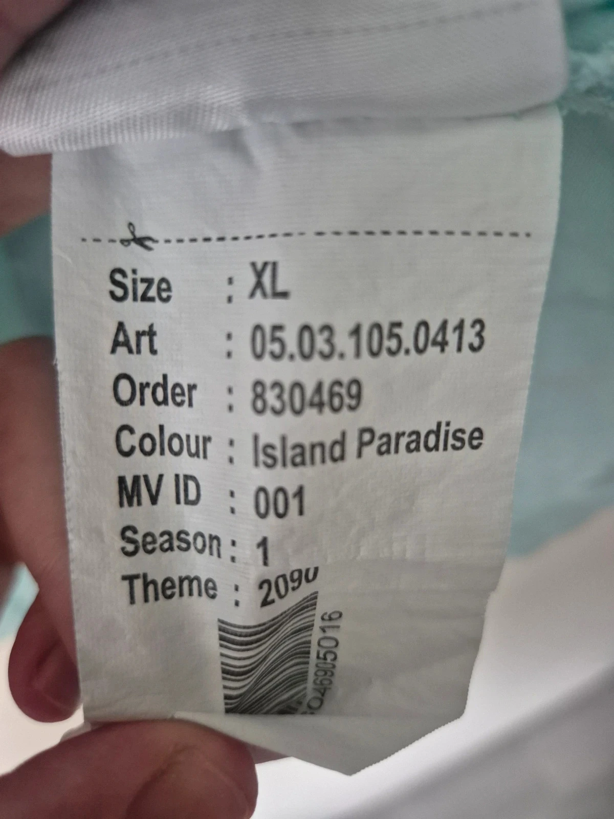 New Yorker T-shirt lichtblauw met palmprint – maat XL – photo 5